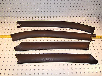 Mercedes Late W108W109 Windshield Inner Frame BURGUNDY 1 Set Of 4 CoversTyp #3 • $379