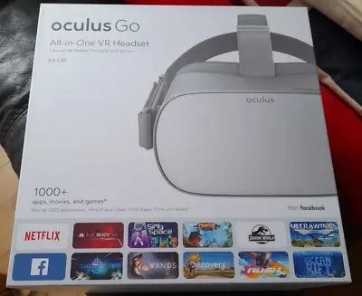 Meta Oculus Go Standalone 64GB Virtual Reality Headset - Grey • £149.78