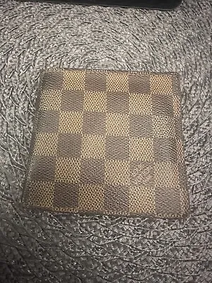 Authentic Vintage Louis Vuitton Damier Marco Men’s Wallet • $78