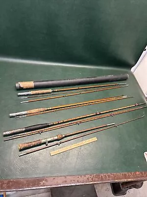 Lot Of VINTAGE EASTERN COAST TACKLE FLY FISHING ROD MONTAGUE & Other Rods • $19.99