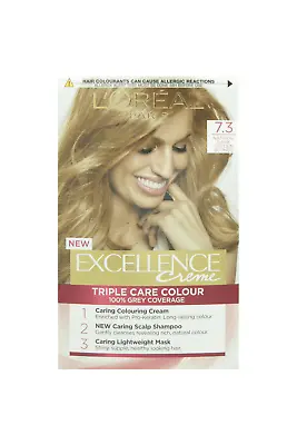 L'Oreal Excellence Creme 7.3 Natural Dark Golden Blonde • £8.49
