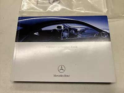 New 2004 Mercedes-Benz W209 CLK320 Operator's Owner's Manual Book Only  OEM • $60