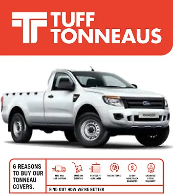Bunji Ute Tonneau Cover For Ford PX Ranger Single Cab Nov 2011 To May 2013  • $273.90