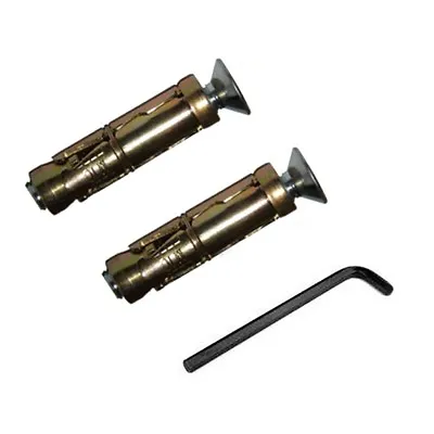 £3.99 • Buy 2 RAWL TYPE BOLTS M10 X 70mm Countersunk For Garage Security And Construction