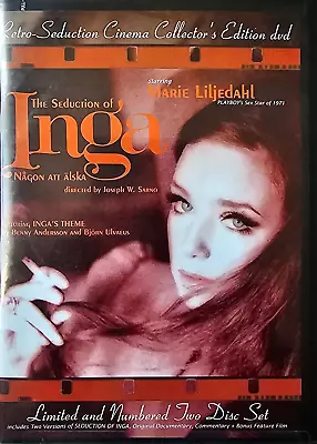 The Seduction Of Inga (Numbered Limited DVD (Clean Disc) OOP Marie Liljedahl • $28.59