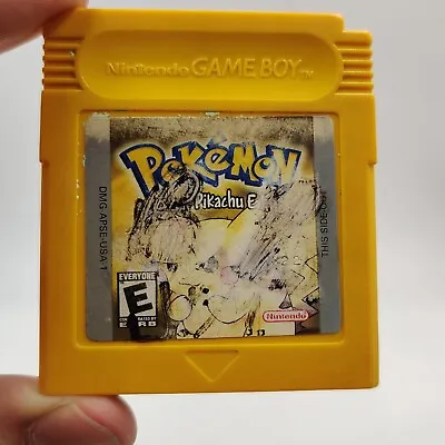 NGBG - Authentic Pokemon Gameboy Color Game Boy Pokemon YELLOW RED CRYSTAL • $59.99