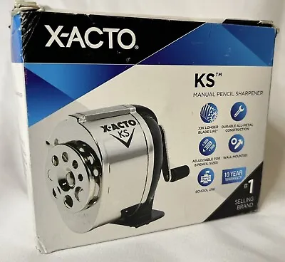 X-ACTO KS Manual Pencil Sharpener - Wall Mounted - NEW - Free S/H! • $18.99