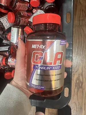 MET-Rx CLA Tonalin 1000 Supplement - 90 Softgels - Exp 12/2024 (PACK OF 2) • $20