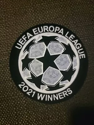 Villareal Cf Patch  Uefa Europa League 2021 Winner .. Soccer Club.. Look • $9.99