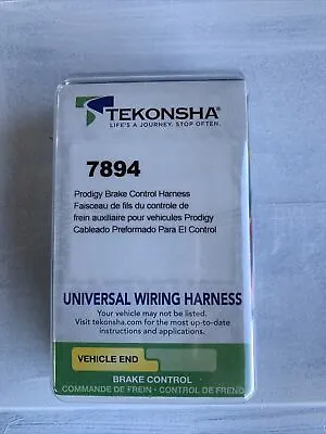 Tekonsha 7894 Pigtail Universal Prodigy Brake Control Harness Kit • $16.75