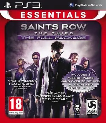 Saints Row The Third: The Full Packages: PlayStation 3 Essentials (PS3) • £8.37