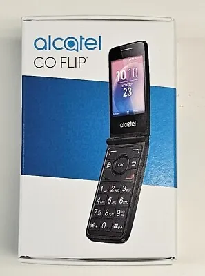 Alcatel GO FLIP 4044 4G LTE Flip Cell Phone Tmobile Unlocked - Blue • $39