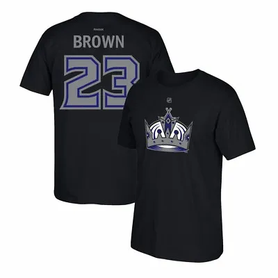 Dustin Brown Reebok Los Angeles Kings Premier N&N Black Jersey T-Shirt Men's • $17.99