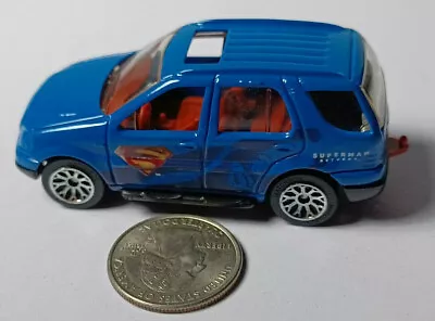 Mercedes Benz ML 430 SUV Blue Superman Matchbox MBX Loose Rare • $5.49