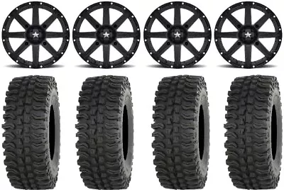 MSA Black Clutch 14  UTV Wheels 30  BDC Tires Kawasaki Teryx Mule • $1567.40