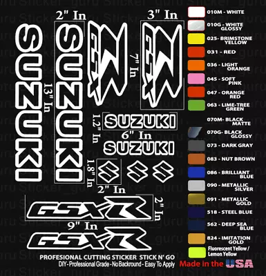 Aftermarkets Fairing Vinyl Die-Cut Outline 600/750/1000 Decal Stickers 13  DIY • $19.32