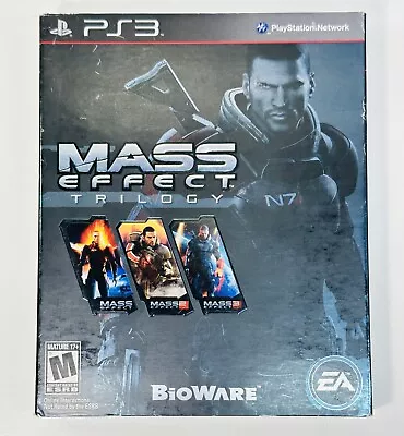 Mass Effect Trilogy (Sony Playstation 3 PS3 2012) FREE SHIPPING! • $29.95