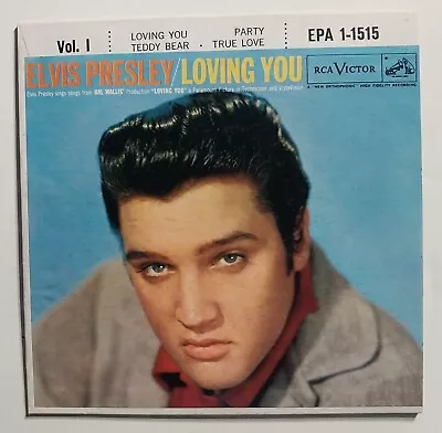 Elvis Presley Loving You Vol. 1 Vinyl 45 RPM EP • $20