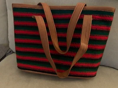 Hand Made Tote Bag From Moroccan Village In Atlas Mountains (Sale Will Support R • $40