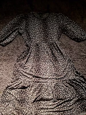 ZARA Leopard Ladies Dress Large Maternity Dress • $4.96