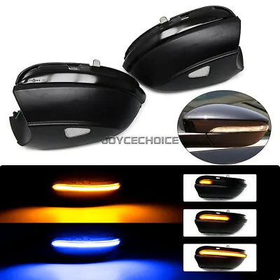 LED Dynamic Turn Signal Mirror Light For VW Passat B7 CC Scirocco Jetta MK6 EOS • $32.12