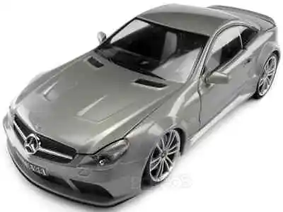 Mercedes-benz Sl 65 Amg  Black Series Gray New In Box 1:18. • $69.99