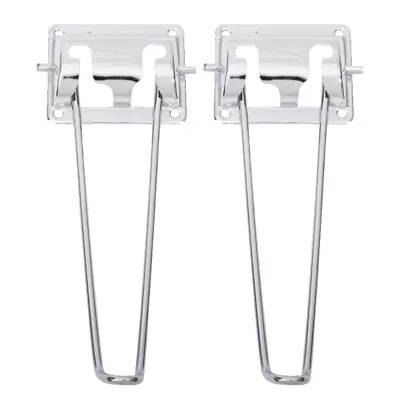  2 Pcs Coffee Table Leg Foldable Hairpin Legs Metal Iron Furniture • £10.25