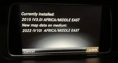 Mercedes Benz Africa Middle East COMAND NTG 5s1 Map + Activation Code V10 2022 • $96.99