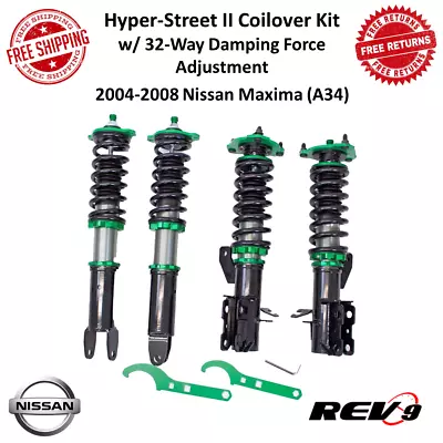 REV9 Hyper-Street II Coilover Upgrade Kit For 2004-2008 Nissan Maxima (A34) • $550