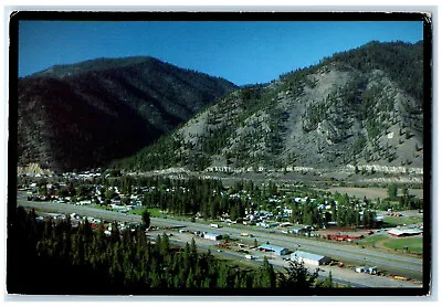 C1960's Railway Buildings Narrow Valley Superior Montana MT Vintage Postcard • $19.47