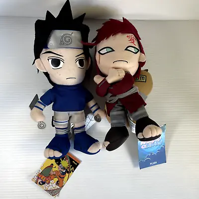 Naruto Gaara SASUKE UCHIHA 9” Plush Great Eastern Entertainment Anime Manga Doll • $22.38