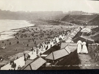 £2 • Buy 1914 Rp Postcard The North Bay Scarborough  Yorkshire Wgs Elect Series A32
