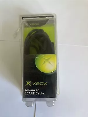 Original Microsoft Xbox Advanced SCART Cable • Official Genuine • New • £39.99