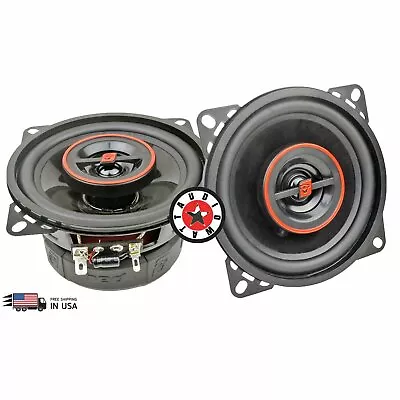 2X Cerwin-Vega 4   2-Way 80W RMS Coaxial  Car Audio Speakers HED Series H740 • $39.99