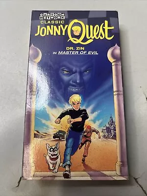 Jonny Quest ‘Dr Zin In Master Of Evil’ VHS Tape Previously Viewed 1996 Classic • $6.99