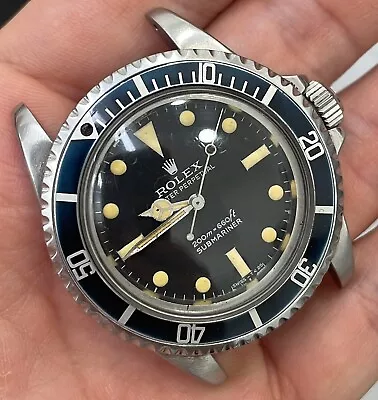 Rolex Oyster Perpetual Submariner 5513 Steel Vintage Watch Circa 1969 Working • $9450