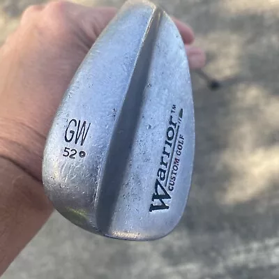 $14.87 • Buy Warrior Custom Golf Gap Wedge 52 DEG RH  36  Regular Steel Right Hand