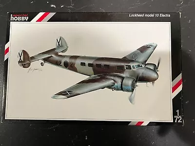 1/72 Lockheed Model 10 ELECTRA W/Resin Parts  Spain Romania- Special Hobby 72015 • $101.91