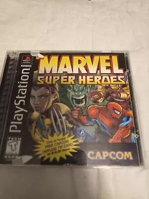 Marvel Super Heroes (Sony PlayStation 1 1997)  • $64.88