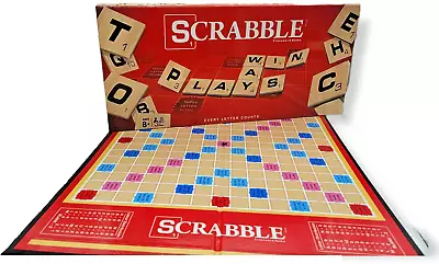 New Scrabble Game Crossword Board Game With Damaged Box • $9.99