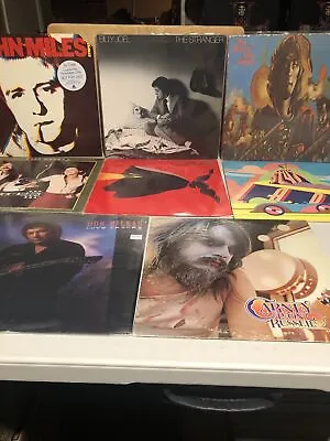 Lot Of (8) Classic Rock / Metal VINYL LP RECORDS MAYALL MILES STYX JOEL RUSSELL • $19.99