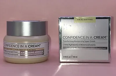 It Cosmetics Confidence In A Cream Moisturizing Super Cream 2oz/60ml New In Box • $23.99