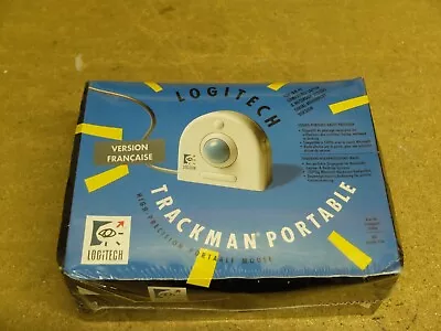 Logitech Trackman Portable High Precision Portable Mouse NEW Sealed (B1R2)M7 • £25