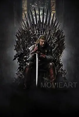 Game Of Thrones Sean Bean Ned Television Poster Film A4 A3 Art Print • £5.99
