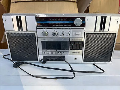 Sanyo Stereo Vintage M9813F Boombox  • $59.50