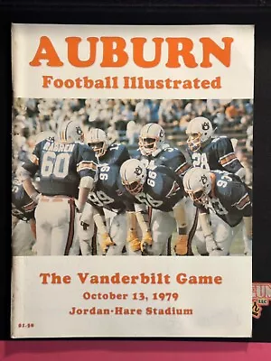 Auburn Football Illustrated The Vanderbilt Game Program October 13 1979 • $49.99