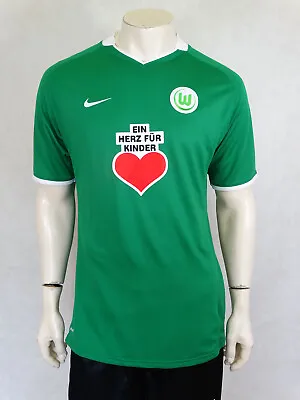 £32.39 • Buy VfL Wolfsburg Home Football Shirt Jersey Trikot 2008 - 2009 Nike XL
