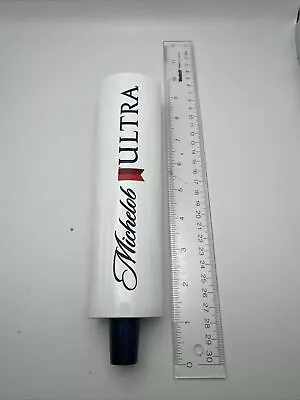 Michelob Ultra Ribbon Logo Beer Tap Handle 8” Barware Red White & Blue Used • $28.95