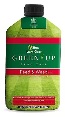 Vitax Feed & Weed Fertiliser Greener Lawn In Days Kills Weeds And Roots 500ml • £10.24