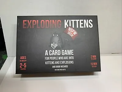 $28.99 • Buy Exploding Kittens NSFW Deck A Card Game Complete 2015 (2-116)